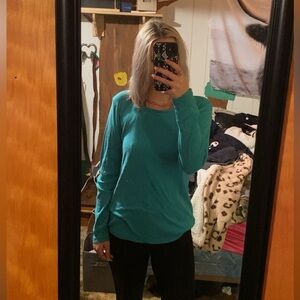 Faded Glory Teal Shirt